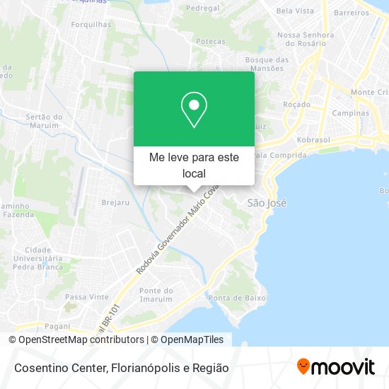 Cosentino Center mapa