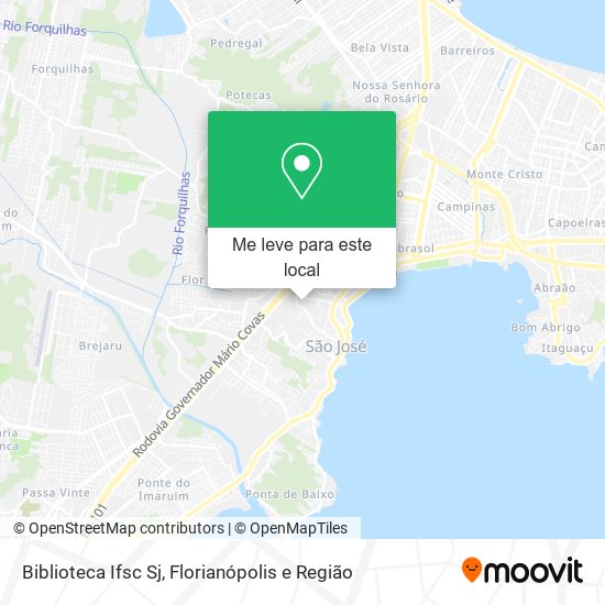 Biblioteca Ifsc Sj mapa