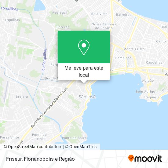 Friseur mapa