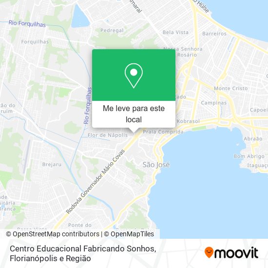 Centro Educacional Fabricando Sonhos mapa