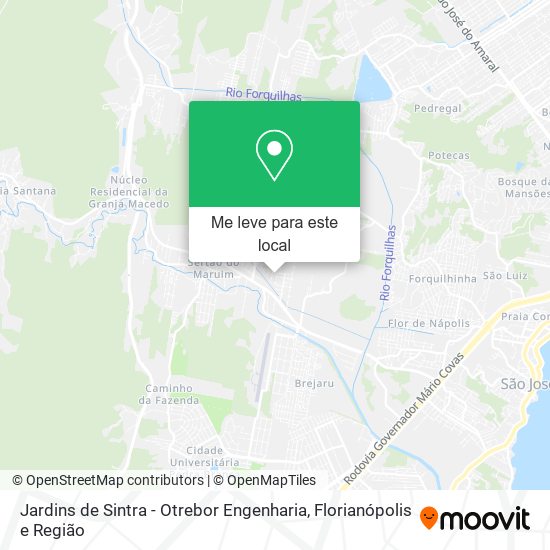 Jardins de Sintra - Otrebor Engenharia mapa