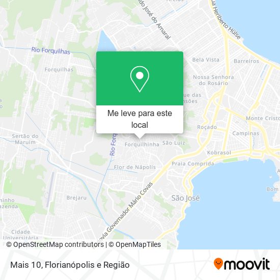 Mais 10 mapa