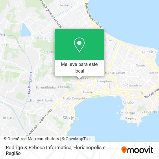 Rodrigo & Rebeca Informática mapa