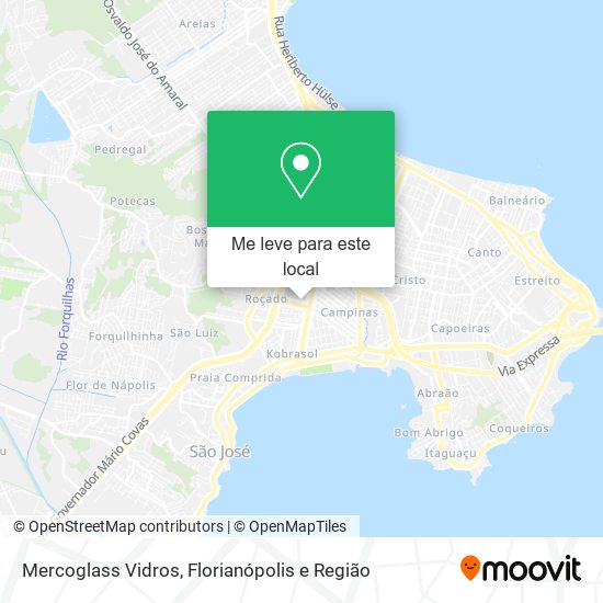 Mercoglass Vidros mapa