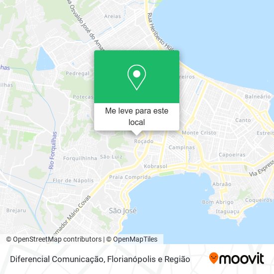 Diferencial Comunicação mapa