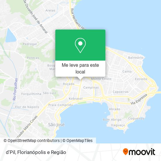 d'Pil mapa