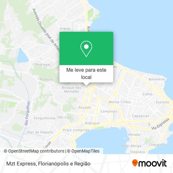 Mzt Express mapa