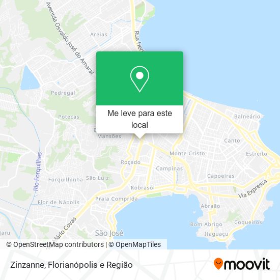 Zinzanne mapa