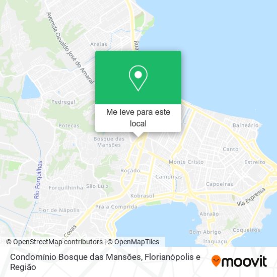 Condomínio Bosque das Mansões mapa