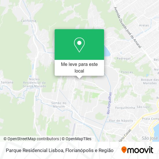 Parque Residencial Lisboa mapa