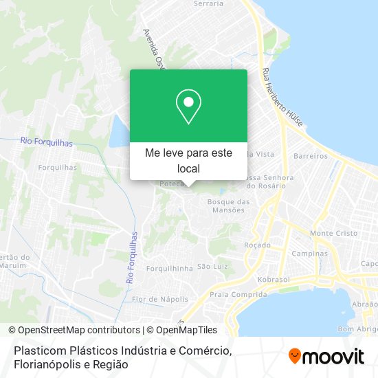 Plasticom Plásticos Indústria e Comércio mapa