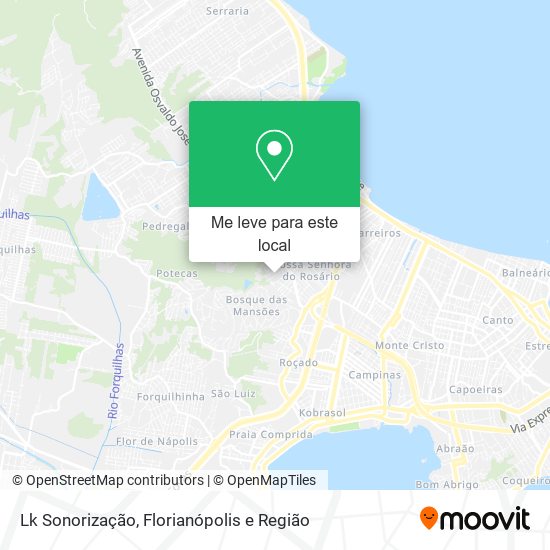 Lk Sonorização mapa