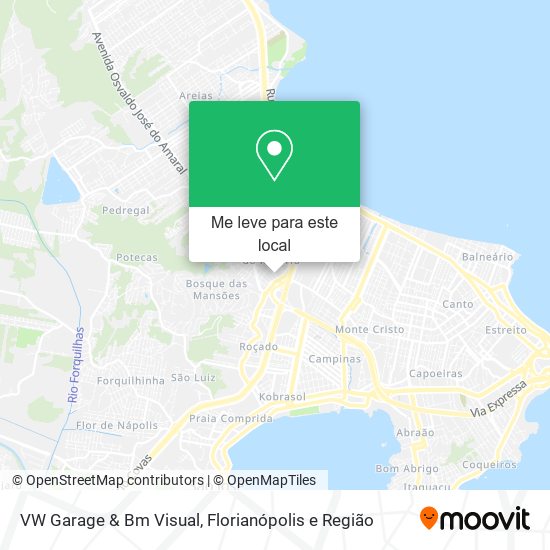 VW Garage & Bm Visual mapa