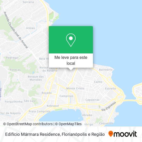 Edifício Mármara Residence mapa