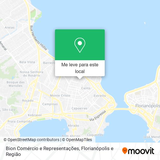 Bion Comércio e Representações mapa