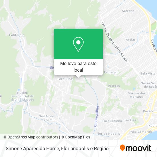 Simone Aparecida Hame mapa