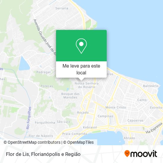 Flor de Lis mapa