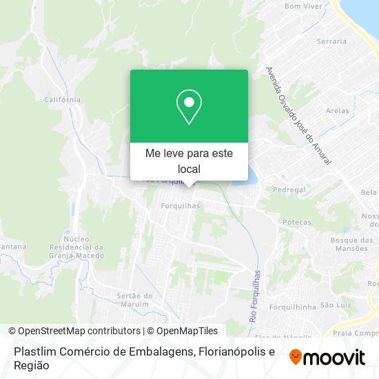 Plastlim Comércio de Embalagens mapa