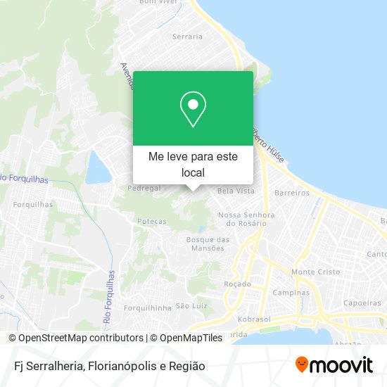 Fj Serralheria mapa