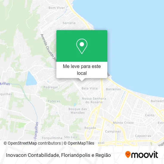 Inovacon Contabilidade mapa