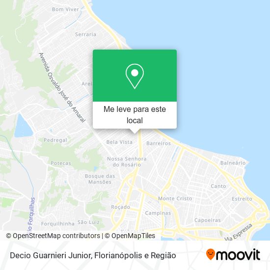 Decio Guarnieri Junior mapa
