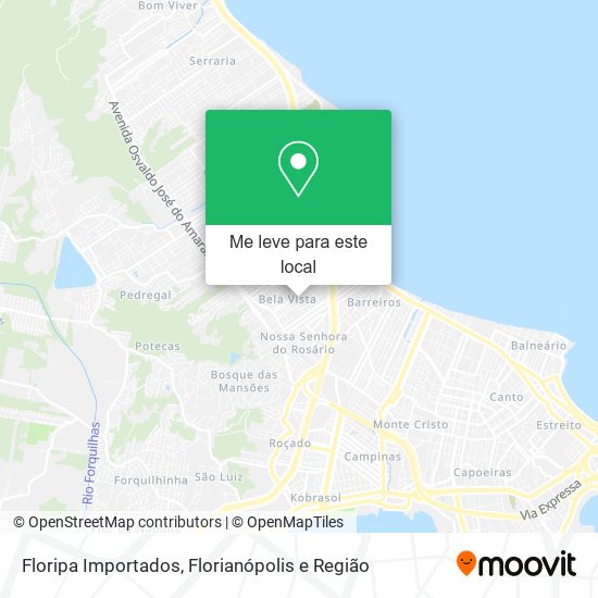 Floripa Importados mapa