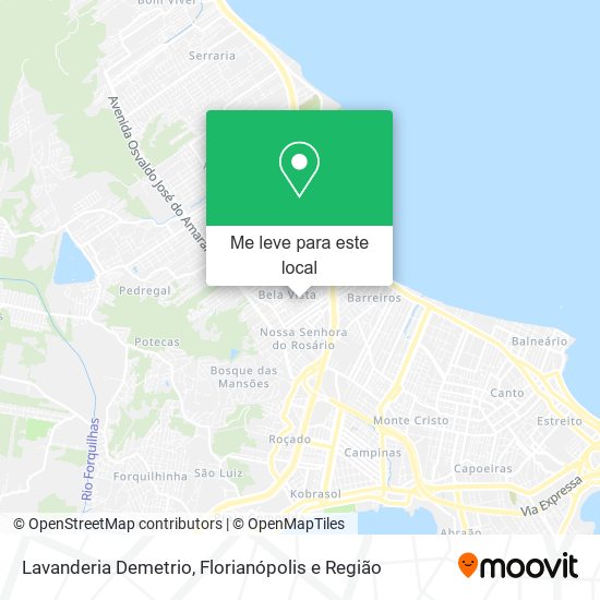 Lavanderia Demetrio mapa