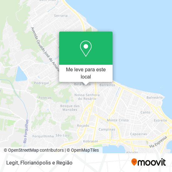 Legit mapa