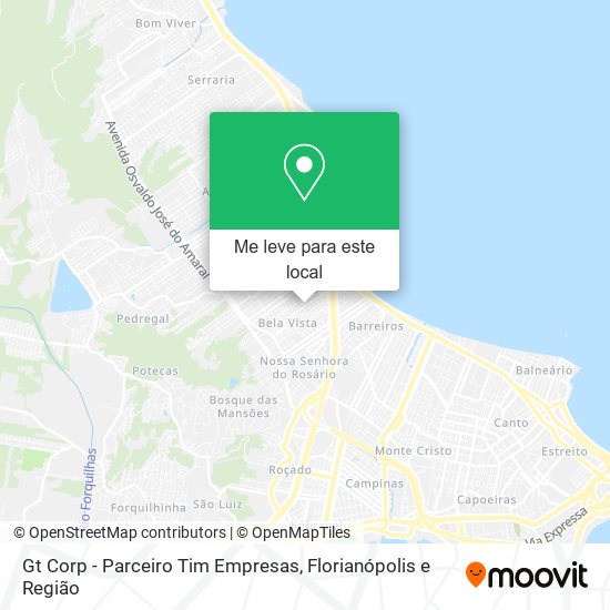 Gt Corp - Parceiro Tim Empresas mapa