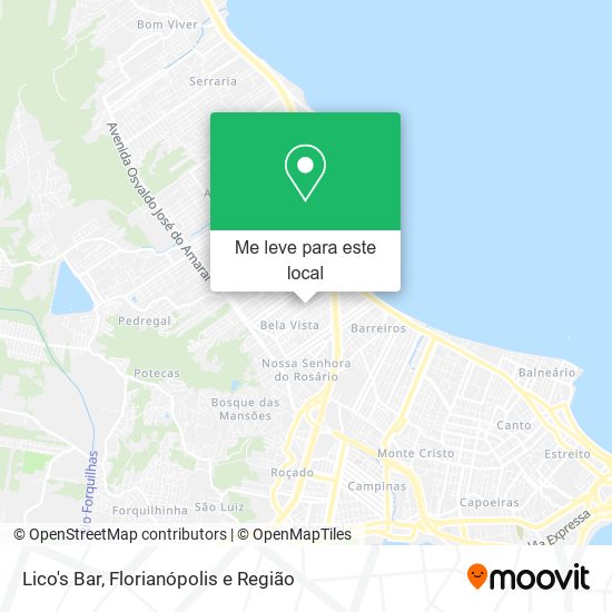 Lico's Bar mapa