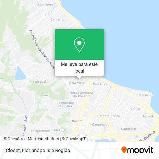 Closet mapa