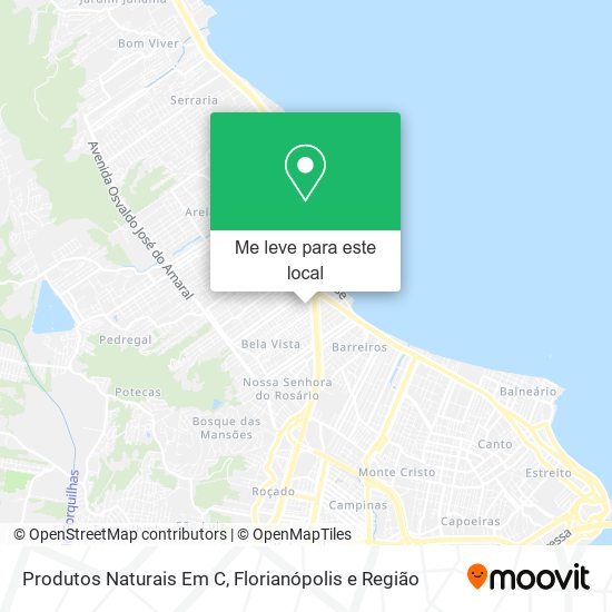 Produtos Naturais Em C mapa