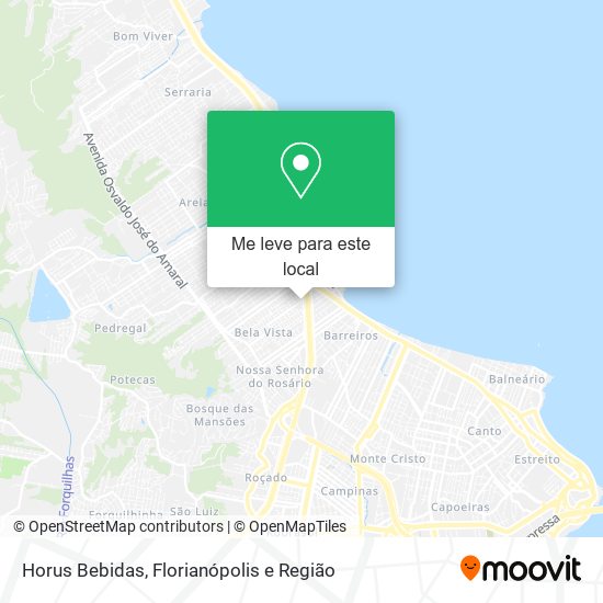 Horus Bebidas mapa