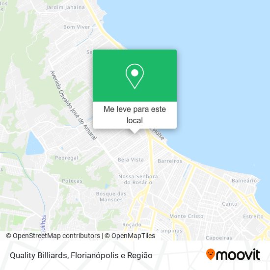 Quality Billiards mapa