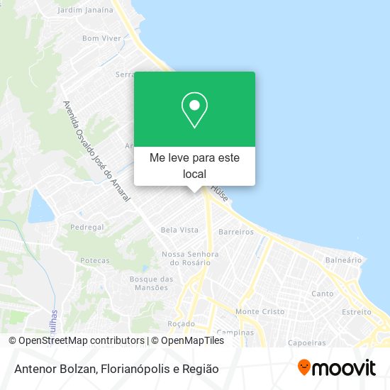 Antenor Bolzan mapa