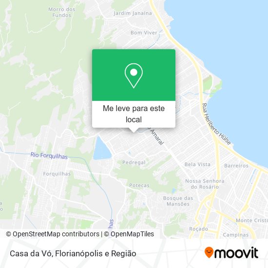 Casa da Vó mapa