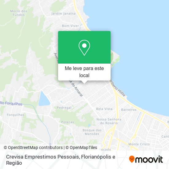 Crevisa Emprestimos Pessoais mapa