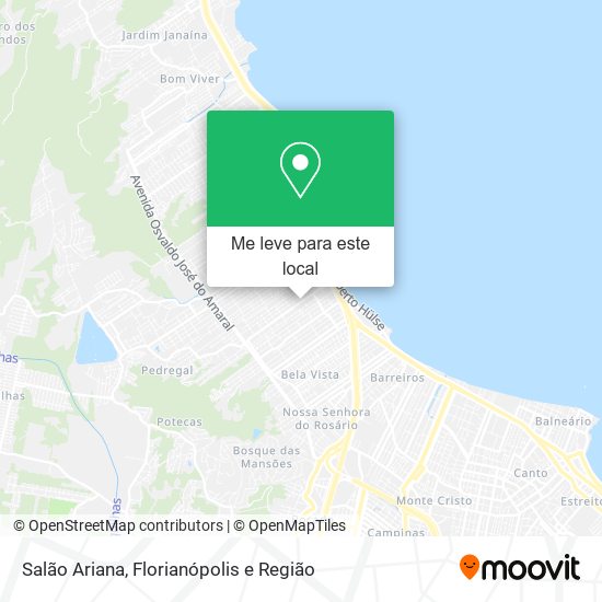 Salão Ariana mapa