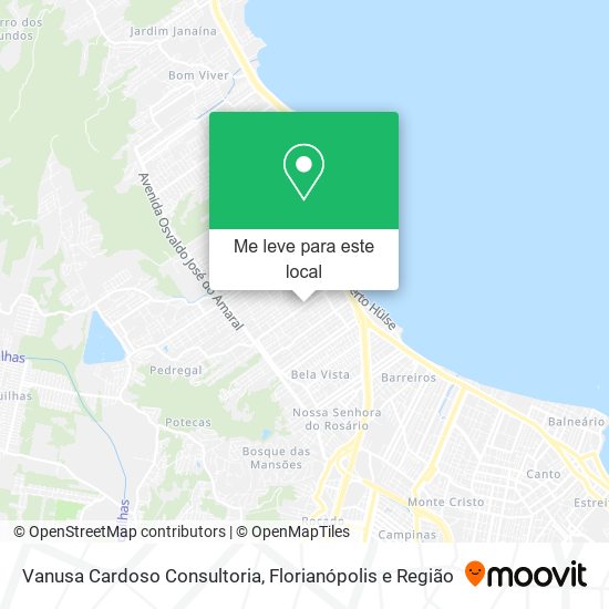 Vanusa Cardoso Consultoria mapa