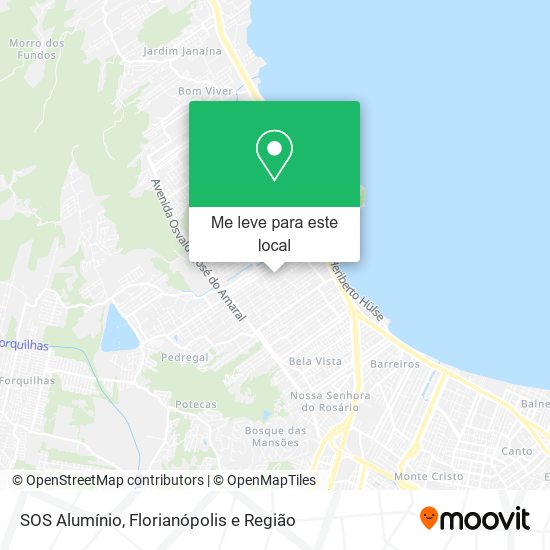 SOS Alumínio mapa