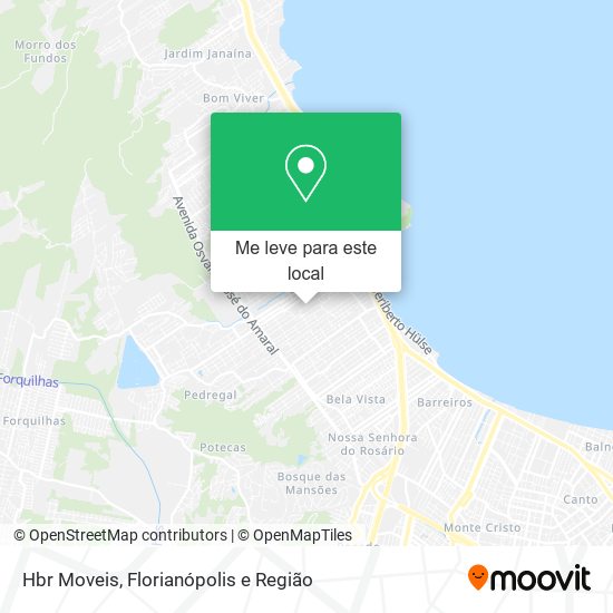 Hbr Moveis mapa