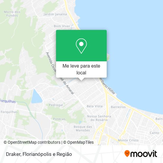 Draker mapa