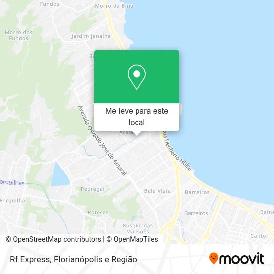 Rf Express mapa
