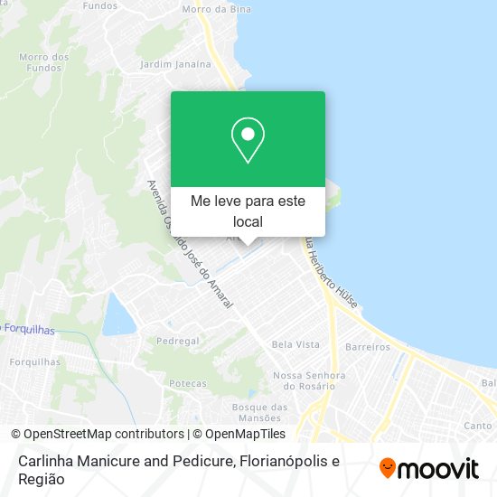 Carlinha Manicure and Pedicure mapa