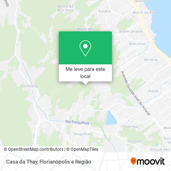 Casa da Thay mapa