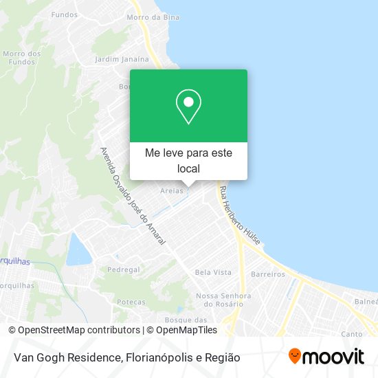 Van Gogh Residence mapa
