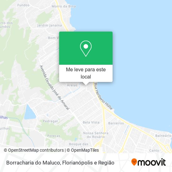 Borracharia do Maluco mapa