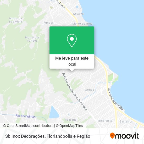 Sb Inox Decorações mapa