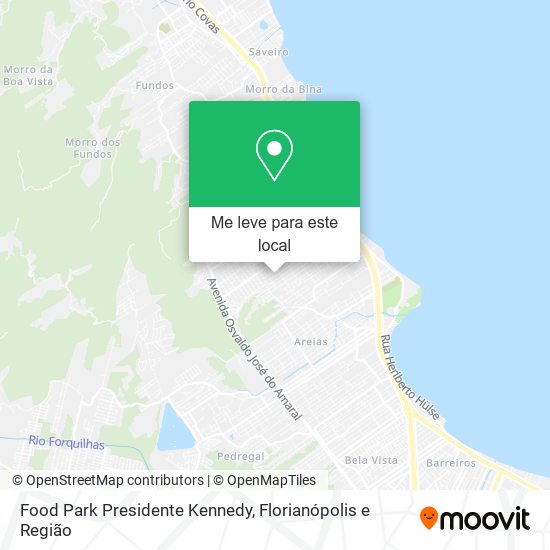Food Park Presidente Kennedy mapa