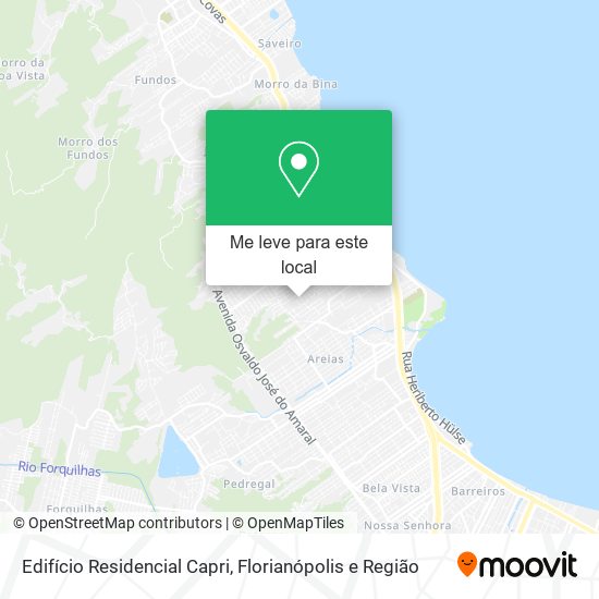 Edifício Residencial Capri mapa